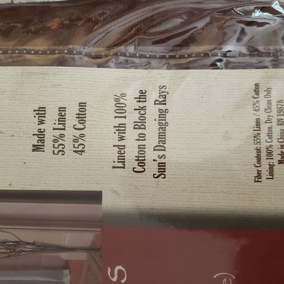 NIP Tradewinds Drapery Pair - Picture 7 of 7